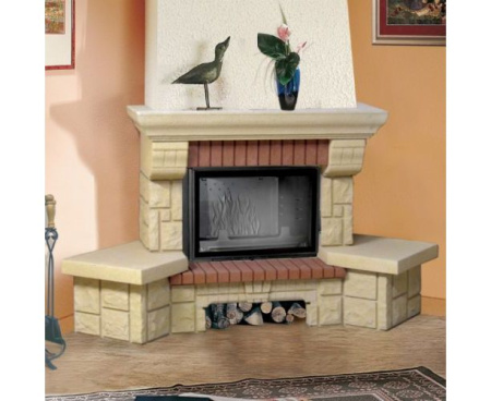 Камин Мета Опус с топкой Фортуна 714