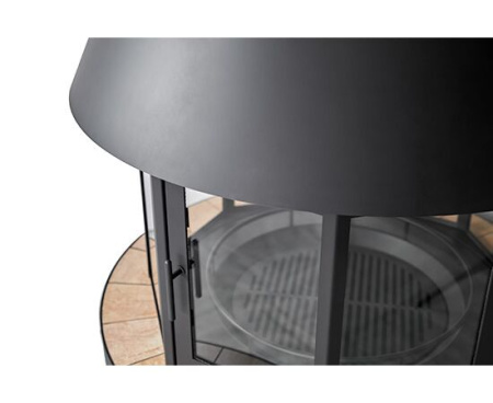 Камин Fireplace 24 с остеклением