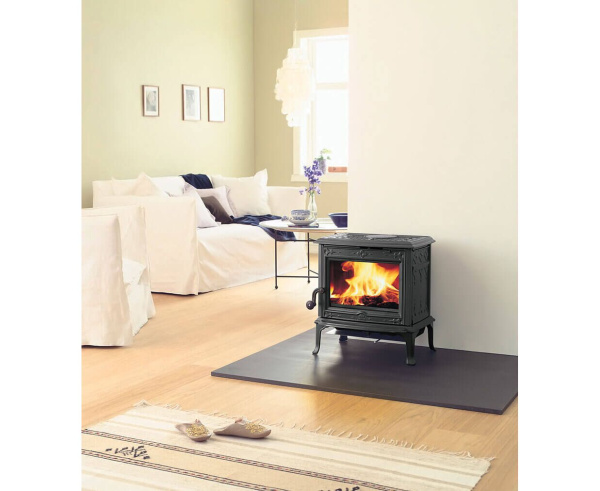 Печь-камин Jotul (Йотул) F 100 ECO LL SE черный