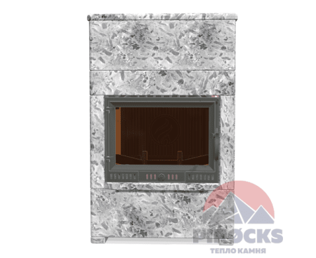 Камин Pirocks Саймо (пироксенит элит) с топкой Atina