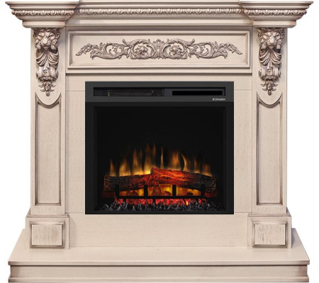Каминокомплект Lancaster - Слоновая кость с очагом XHD23L-INT
