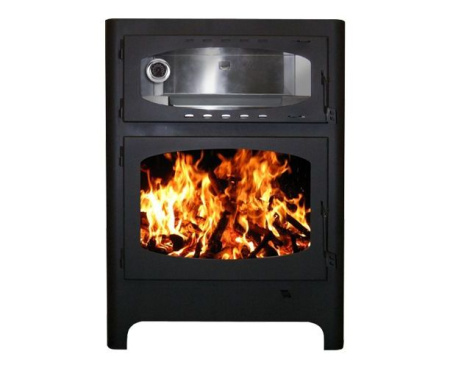 Печь ЭкоКамин Бавария Эко с духовкой и плитой