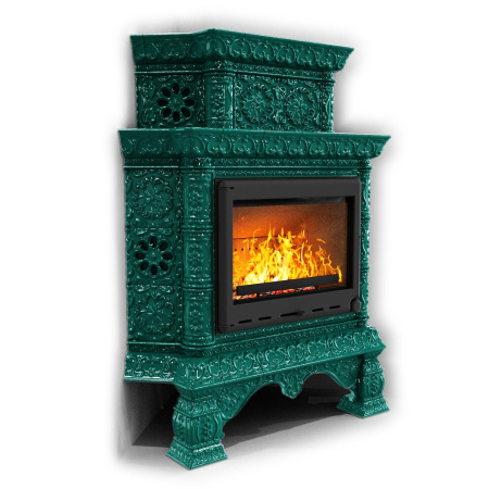 Печь камин КимрПечь Кострома Угловой Двухъярусный Волна Печь камин КимрПечь Кострома Угловой Двухъярусный Волна