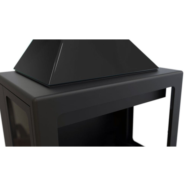 Камин Traforart ARIADNA FRONTAL подвесной чёрный Камин Traforart ARIADNA FRONTAL подвесной чёрный