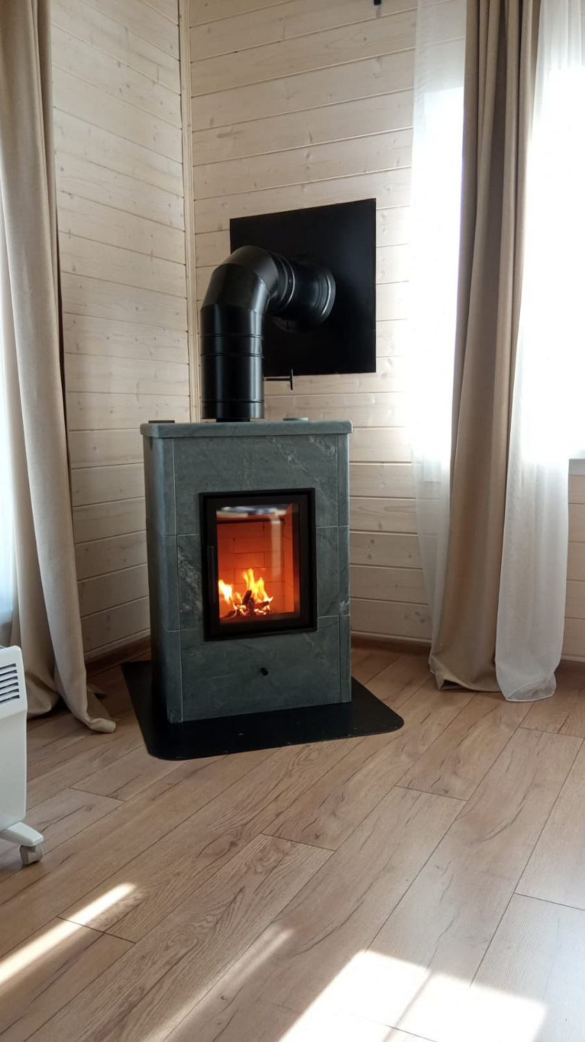 Монтаж дровяных печей-каминов