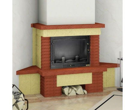 Камин Мета Аккорд с топкой Промо 700Ш угловой