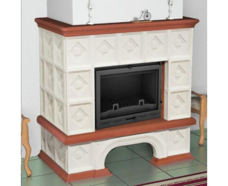 Камин Мета Ритм с топкой Оптима 701Ш АКВА