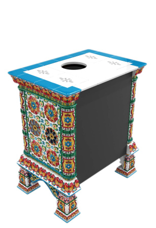 Печь камин КимрПечь Кострома Пристенный Май