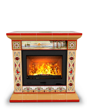 Печь камин КимрПечь Билибин Центральный Лето