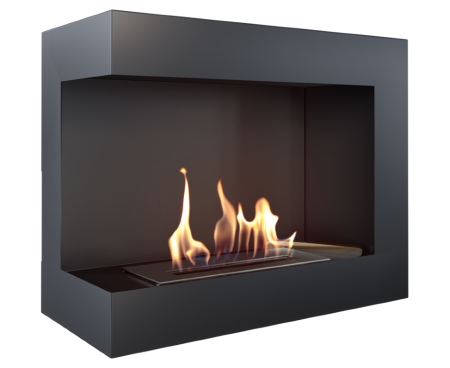 Биокамин Kratki DELTA/L/600 угловая TUV