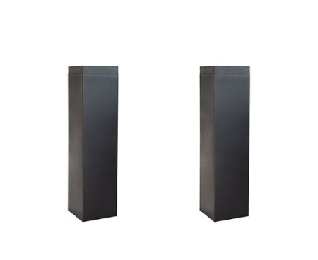 Камин Fireplace 23 угловой с остеклением