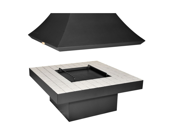 Камин Fireplace 05 островной