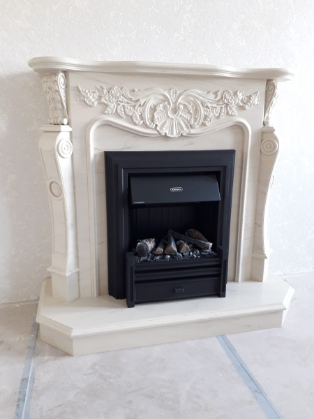 Портал для камина из камня Милан