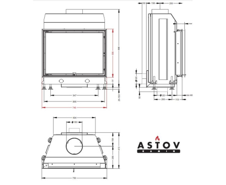 Топка Астов (Astov) М 700