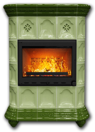 Печь камин КимрПечь Истра Пристенный Олива с топкой Ладья 600