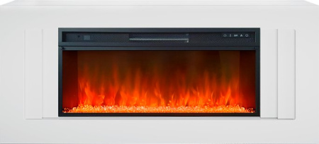 Каминокомплект Line 42 - Белый с очагом Vision 42 LED