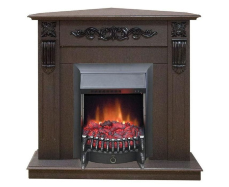 Камин RealFlame Dominica Corner DN с Fobos s Lux BL Камин RealFlame Dominica Corner DN с Fobos s Lux BL