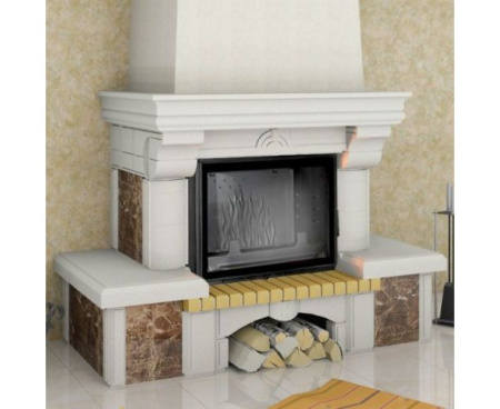 Камин Мета Ноктюрн имперадор 700 с топкой Фортуна 714