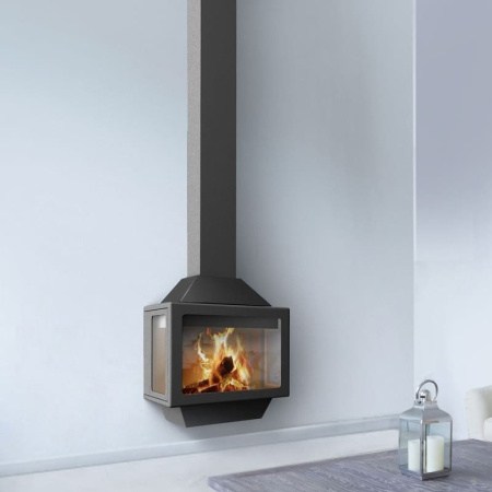 Камин Traforart ARIADNA FRONTAL подвесной чёрный Камин Traforart ARIADNA FRONTAL подвесной чёрный