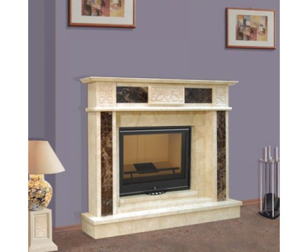 Камин Мета Вена 800 с топкой Эльба 800П