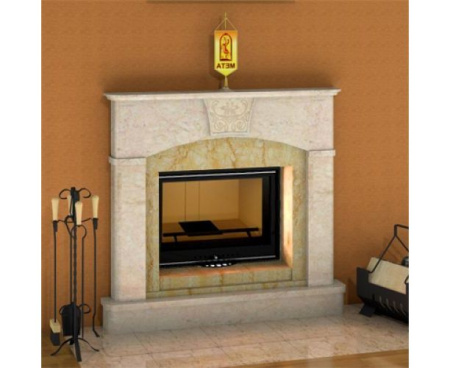 Камин Мета Прага 800 с топкой Эльба 800П