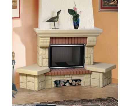 Камин Мета Опус с топкой Рона 714Ш