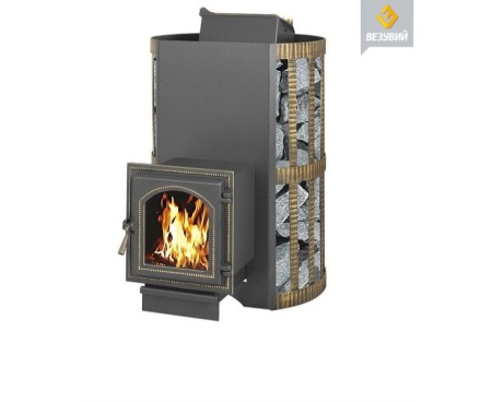Печь Везувий СКИФ с закрытой каменкой 270