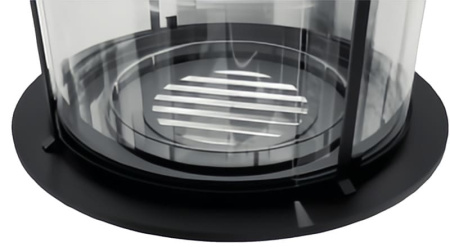 Камин подвесной AVES 21 Катания со стеклом