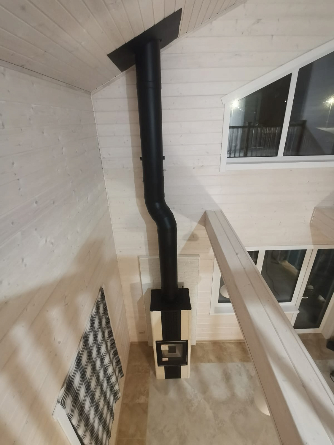 Монтаж дымохода