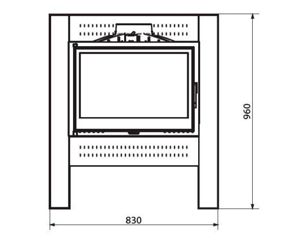 Печь-камин Ferguss FG 17 Печь-камин Ferguss FG 17