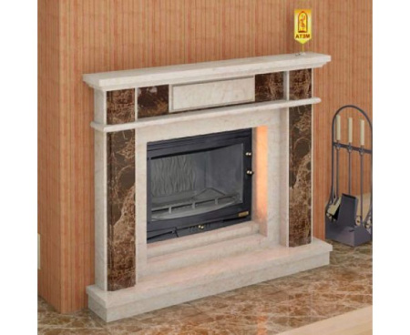 Камин Мета Валенсия 700 с топкой Селеник 700МШ