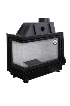 Топка ЭКОКамин АЛЬФА 800L два стекла