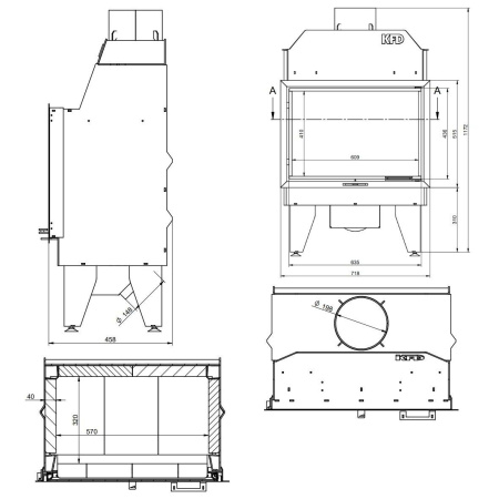 Топка KFD ECO iLine 5172