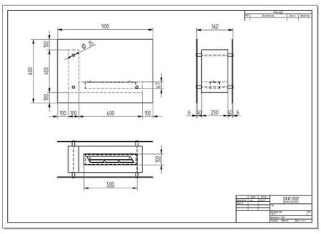 БИОКАМИН ZeFire FIDERO 900