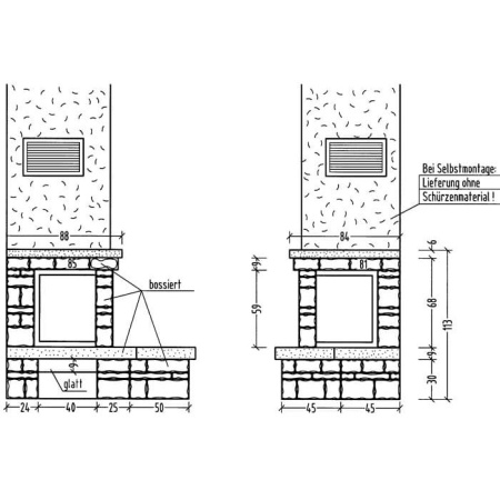 Облицовка Hark 11/220, лев.