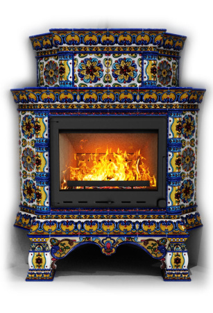 Печь камин КимрПечь Кострома Угловой Двухъярусный Январь