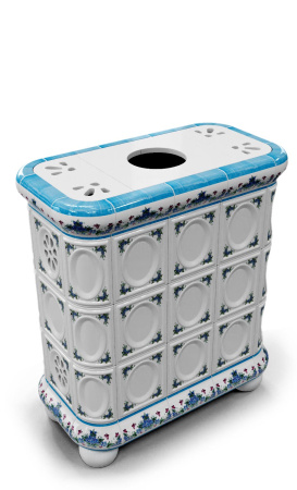 Печь камин КимрПечь Медальон Центральный Незабудки