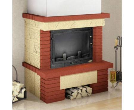 Камин Мета Нота с топкой Промо 700Ш