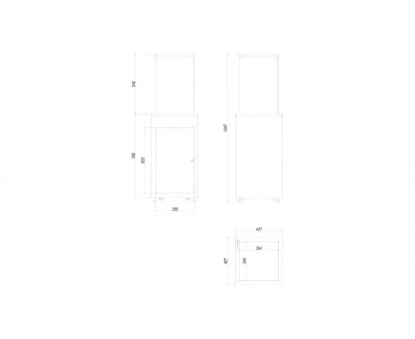 Газовый нагреватель Kratki PATIO MINI/G31/37MBAR/S