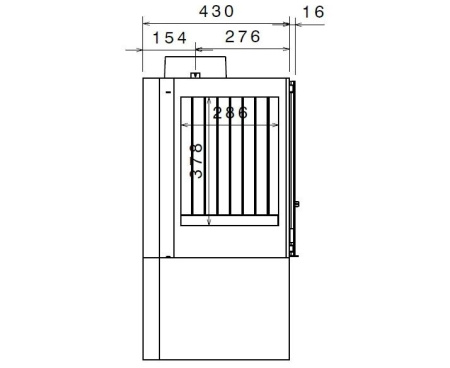 Печь-камин Liseo L71