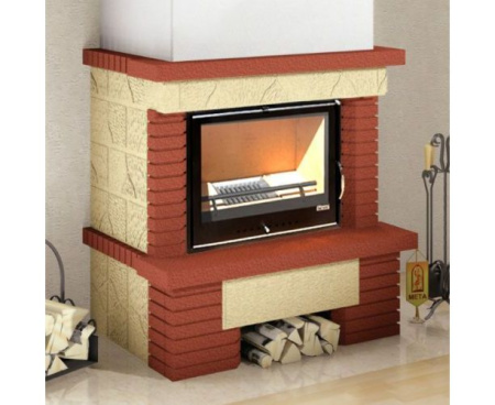 Камин Мета Нота с топкой Эльба 700Ш