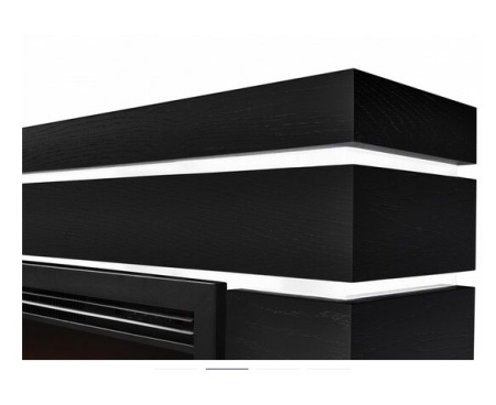 Камин Electrolux Moderno 25 черный дуб с очагом EFP/P - 2520LS