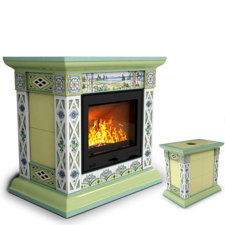 Печь камин КимрПечь Билибин Центральный Весна