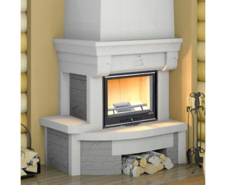 Камин Мета Аллегро левая с топкой Эльба 700П