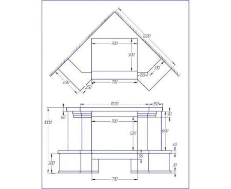 Облицовка LK Edinburgh (угловая)