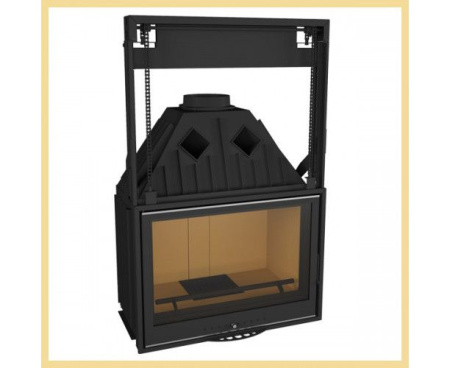 Камин Мета Элегия (имперадор) 800 угловой с топкой Эльба 800П