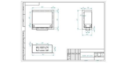 Биокамин ZeFire угловой Standart 500 левый/правый
