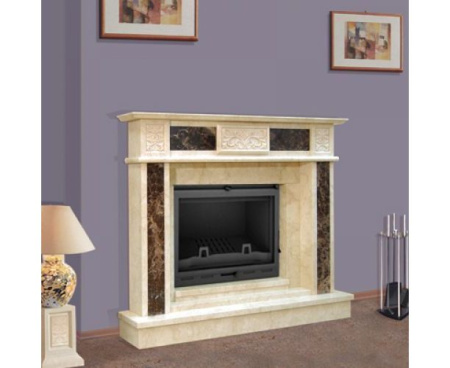 Камин Мета Вена 700 с топкой Оптима 701Ш АКВА