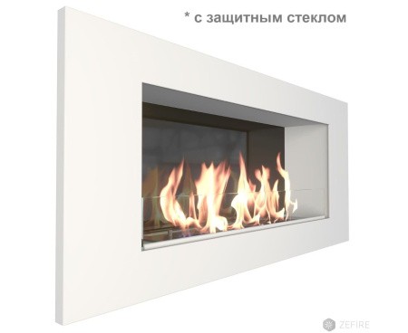 Биокамин ZeFire Elliot 900 белый со стемалитом