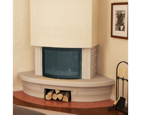 Камин Мета Ода 700 с топкой Панорама 700